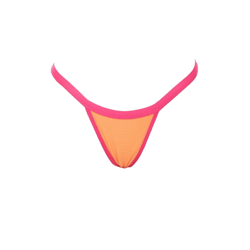 Set Bikini Top triangolo fisso e Tanga L'orangade - CONERO BEACHWEAR